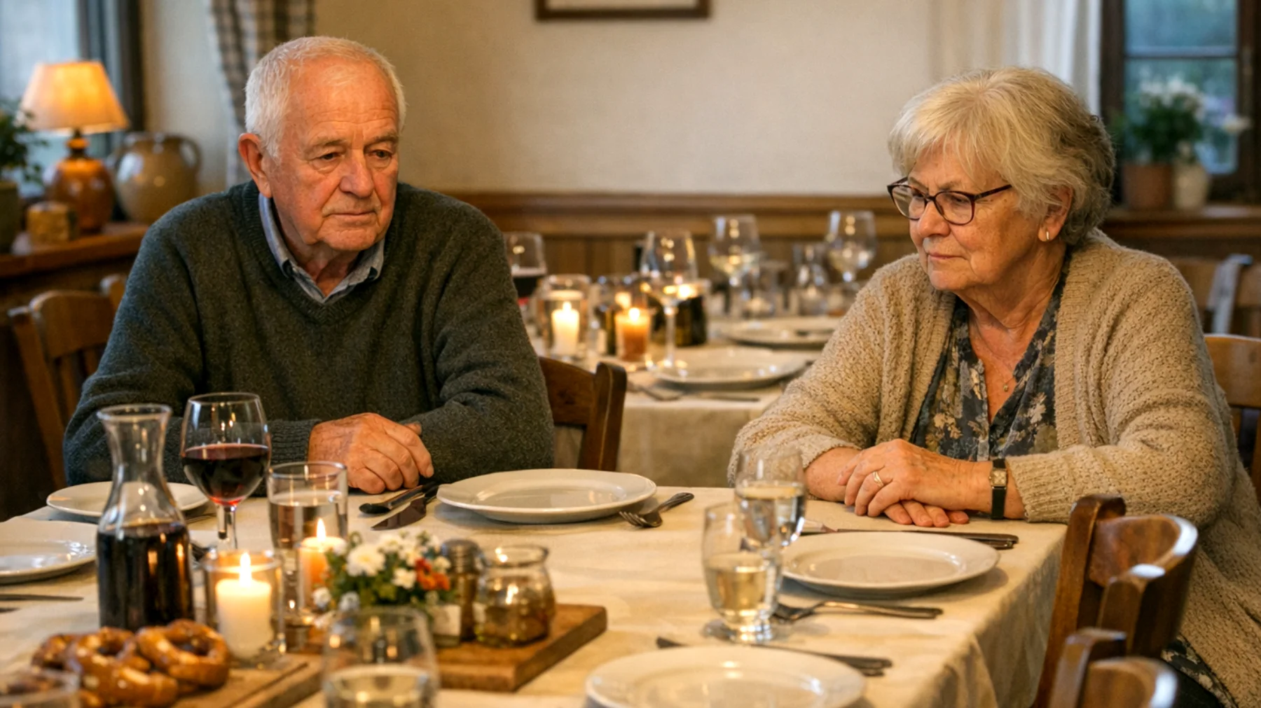 Die Großeltern haben das Gefühl, dass ihre erwachsenen Enkelkinder sich immer mehr von ihnen entfernen und die emotionale Verbindung zu ihnen schwächer wird. Sie bemerken, dass die Begegnungen seltener werden, die Gespräche oberflächlicher wirken und die Enkel weniger Initiative zeigen, Zeit mit ihnen zu verbringen. Dies löst bei den Großeltern tiefe Angst aus, an Bedeutung in deren Leben zu verlieren und irgendwann völlig unsichtbar zu werden."