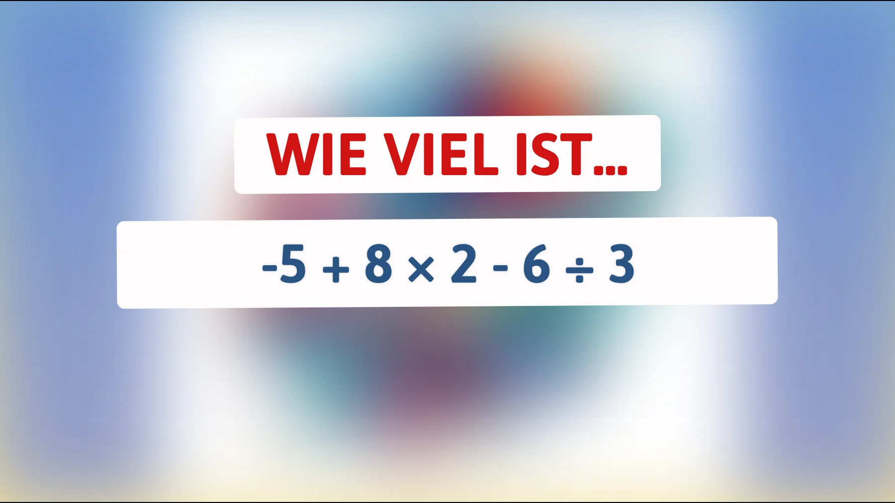 Nur 1% der Menschen können dieses Mathe-Rätsel lösen: Wie schlau bist du wirklich?"