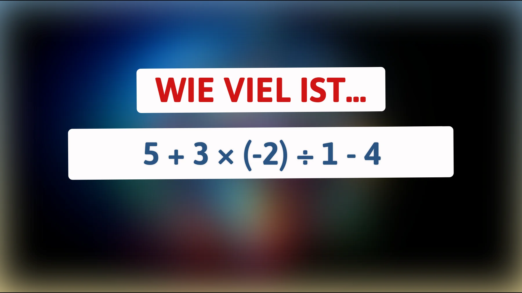 Nur 1% der Menschen können dieses Zahlenrätsel lösen: Bist du schlau genug, um die richtige Antwort zu finden?"