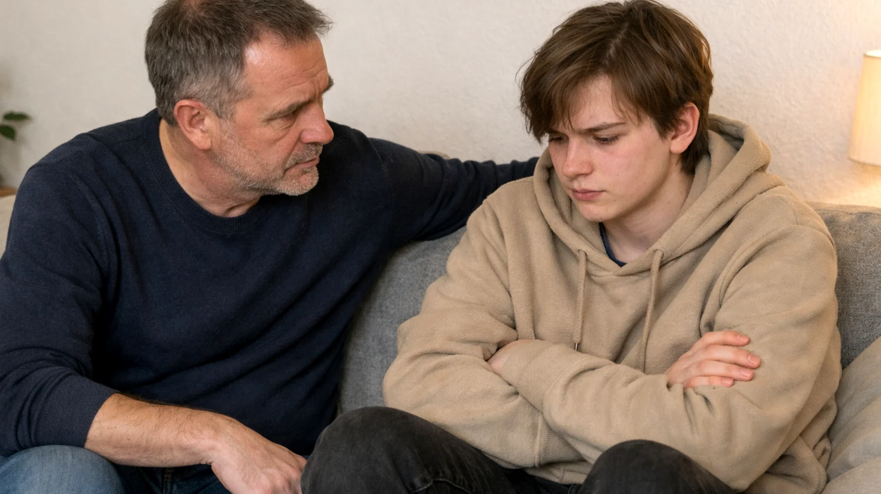 Ein Vater bemerkt, dass sein junger Erwachsener (18-25 Jahre) extrem schwer mit Veränderungen umgeht – sei es ein Umzug, ein Jobwechsel, das Ende einer Beziehung oder neue Lebensumstände. Der Sohn/die Tochter reagiert mit starker Angst, Rückzug oder Blockierung, und der Vater weiß nicht, wie er unterstützen soll, ohne zu sehr einzugreifen."